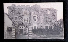 Cp, 49, Montrevault, Château Du XI E Siècle Restauré, Voyagée 1916 - Montrevault