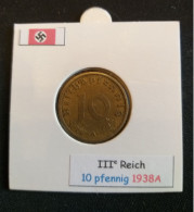 Pièce De 10 Reichspfennig De 1938A (Berlin) - 10 Reichspfennig