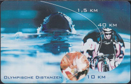 GERMANY P09/01 Olympische Distanzen - Triathlon - Schwimmen - Radfahren - Laufen - P & PD-Series : Guichet - D. Telekom