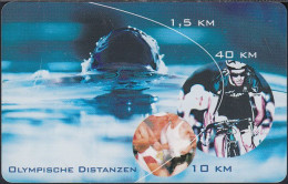 GERMANY P09/01 Olympische Distanzen - Triathlon - Schwimmen - Radfahren - Laufen - P & PD-Series: Schalterkarten Der Dt. Telekom