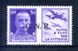 1944 Repubblica Sociale Italiana RSI Propaganda Di Guerra N.23 MNH ** - Oorlogspropaganda