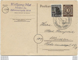 222 - 6 - Entier Avec Affranchissement Complémentaire - Oblit Spéciale Meissen - Postal  Stationery