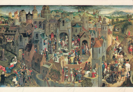 CARTOLINA  TORINO,PIEMONTE-GALLERIA SABAUDA-AN MEMLING (SCUOLA FLAMMINGA,1430-1494-LA PASSIONE DI CRISTO-NON VIAGGIATA - Tentoonstellingen