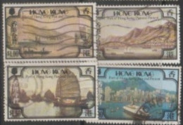 1982 HONGKONG USED STAMPS On  Hong Kong Port, Past And Present - Usados