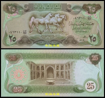 Iraq 25 Dinars 1982，Paper，UNC - Irak