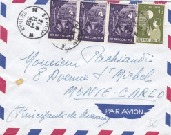 VIETNAM : Lettre De Saïgon De 1959 Pour Monte-Carlo - Viêt-Nam