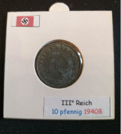 Pièce De 10 Reichspfennig De 1940B (Vienne) - 10 Reichspfennig