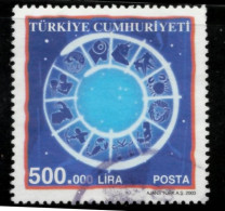 TURKEY 2002 -  USED - ZODIAC - Gebruikt