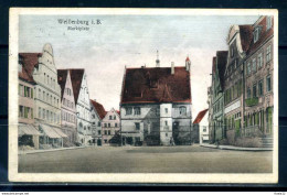 K06022)Ansichtskarte: Weissenburg, Marktplatz - Weissenburg