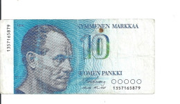 FINLANDE 10 MARKKAA 1986 VF P 113 - Finnland