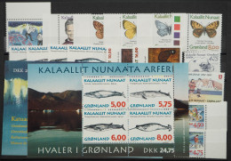 1997 Grönland; In Den Hauptnummern Kompletter Jahrgang, **/MNH, ME 49,- - Sonstige & Ohne Zuordnung