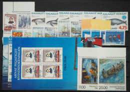 1998 Grönland; In Den Hauptnummern Kompletter Jahrgang, **/MNH, ME 46,- - Sonstige & Ohne Zuordnung