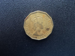 FIDJI : 3 PENCE   1956   KM 22     TTB - Fiji