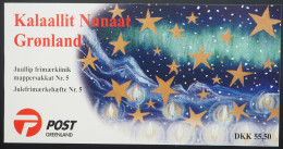 2000 Grönland; Markenheftchen Weihnachten, **/MNH, MiNr. 359/60 MH, ME 22,- - Sonstige & Ohne Zuordnung