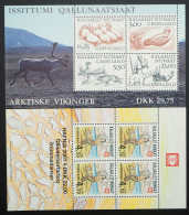 2000 Grönland; Zwei Postfrische Blockausgaben, Bl. 18/19, ME 16,- - Otros & Sin Clasificación