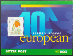 2001 Irland; Markenheftchen Einheimische Vögel, Postfrisch/MNH, MiNr. 1375 MH  - Sonstige & Ohne Zuordnung