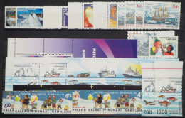 2002 Grönland; In Den Hauptnummern Kpl. Jahrgang, **/MNH, ME 62,- - Other & Unclassified