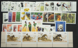 2002 Irland; In Den Hautpnummern Kompletter Jahrgang, **/MNH, ME 280,- - Other & Unclassified