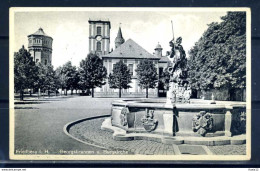 K07200)Ansichtskarte: Friedberg, Georgsbrunnen - Friedberg