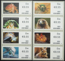 2010 Irland; Automatenmarken Tiere (I), Postfrisch/MNH, MiNr. 13/20 - Autres & Non Classés