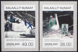 2013 Grönland; Serie Bergbau Postfrisch/MNH, MiNr. 630/31, ME 23,- - Sonstige & Ohne Zuordnung