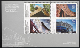 2013 Irland; Block Zeitgenössiche Gebäude, Postfrisch/MNH, Bl. 92 - Autres & Non Classés