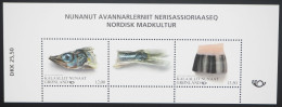2016 Grönland; Block Nordische Esskultur, Postfrisch/MNH, Bl. 76, ME 8,- - Autres & Non Classés