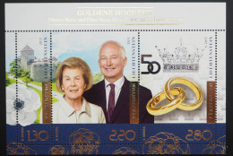 2017 Liechtenstein; Block Hochzeit Postfrisch/MNH, Bl. 29, ME 16,- - Autres & Non Classés