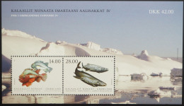 2021 Grönland; Block Fische In Gewässern (IV), **/MNH, Bl. 99, ME 13,- - Sonstige & Ohne Zuordnung