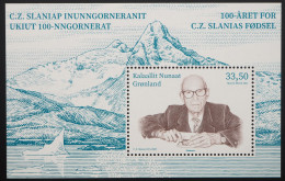 2021 Grönland; Block Gb. Czesław Słania, Postfrisch/MNH, Bl. 102 - Altri & Non Classificati