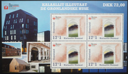 2021 Grönland; Block Häuser In Dänemark, Postfrisch/MNH, Bl. 98, ME 22,- - Sonstige & Ohne Zuordnung