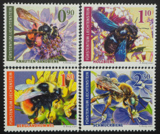 2022 Liechtenstein; Serie Wildbienen Postfrisch/MNH, MiNr. 2037/40, ME 14,- - Sonstige & Ohne Zuordnung