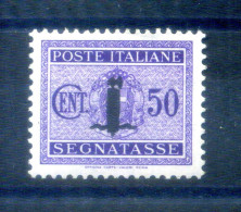 1944 Repubblica Sociale Italiana RSI Segnatasse 66 *, Soprastampato Con Piccolo Fascio - Impuestos