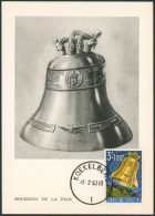 Carte-Maximum (CM) - Cloche De La Basilique De Koekelberg N°1242 - 1961-1970