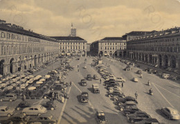 CARTOLINA  TORINO,PIEMONTE-PIAZZA S.CARLO-STORIA,MEMORIA,CULTURA,RELIGIONE,IMPERO ROMANO,BELLA ITALIA,VIAGGIATA 1960 - Places & Squares