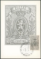 Carte-Maximum (CM) - Centenaire De L'atelier Du Timbres à Malines N°1447 - 1961-1970