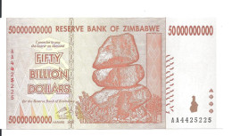 ZIMBABWE 50 BILLION 2008 AUNC P 87 - Zimbabwe