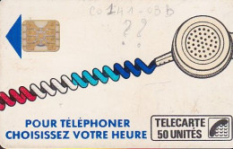 K058/515 - SC4ob  PØ7 - 50 Unités - (verso : 5 N° Impacts Encadrés) (série 13000) - Telefonschnur (Cordon)