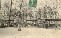 MONTMAGNY Une Excursion De Cyclistes à La Butte Pinson - Montmagny