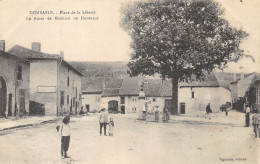 CPA 54  DOMBASLE PLACE LA LIBERTE LE BUSTE DE MATHIEU DE DOMBASLE - Autres & Non Classés