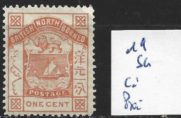 BORNEO DU NORD 19 Sans Gomme Côte 3 € - Noord Borneo (...-1963)