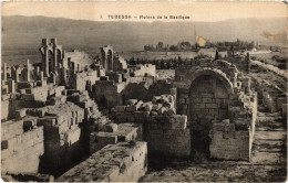 CPA AK TEBESSA Ruines De La Basilique ALGERIA (1357144) - Tébessa