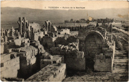 CPA AK TEBESSA Ruines De La Basilique ALGERIA (1357144) - Tebessa