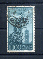 1948 Trieste Zona A Posta Aerea N.13 Filigrana Posizione E Tipo R1 DB, Firmato - Correo Aéreo