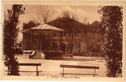 CPA AK BATNA Le Square Et Theatre ALGERIA (1357232) - Batna