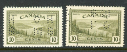 Canada MNH And USED 1946 "Great Bear Lake" - Unused Stamps