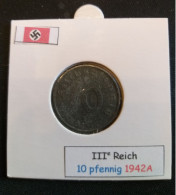 Pièce De 10 Reichspfennig De 1942A (Berlin) - 10 Reichspfennig