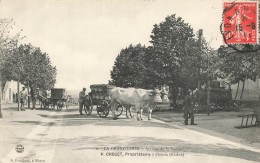 69 - RHÔNE - FLEURY - La Grande Cour, Arrivée De La Vendange - P. CROZET, Propriétaire Transport De Fûts, Attelage 10804 - Gleize