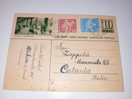 CARTOLINA POSTALE 10 HELVETIA SOLBADKURORT RHEINFELDEN 1960 - Riehen