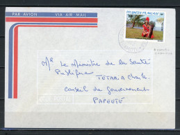 Z23-4 Polynésie Courrier Avec N° 166     A Saisir !!! - Lettres & Documents